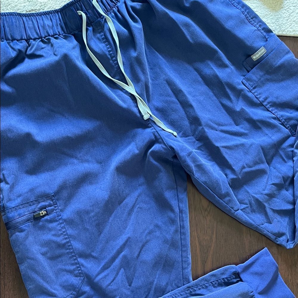 Blue Scrub Set - Picture 3 of 3